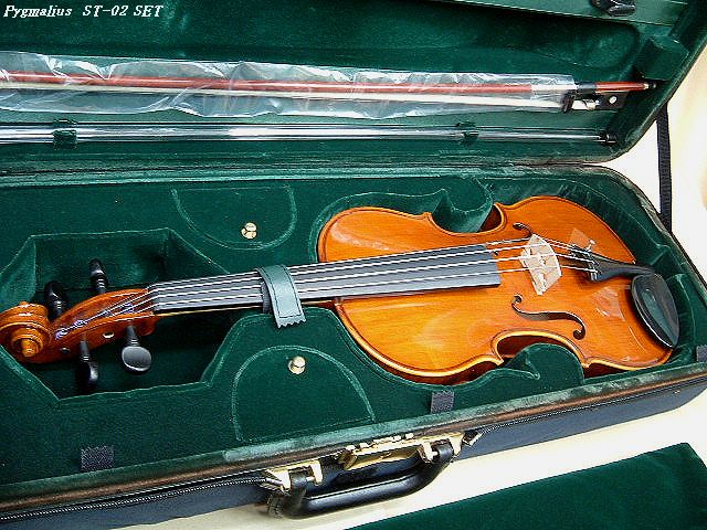 リンツ楽器 / ピグマリウス バイオリンST-02セット アルシェ弓 GEWA
