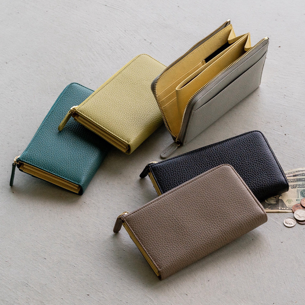 ゴムが叶える収納革命」RANOVA W（ラノーバ W）イタリアンレザー 薄型