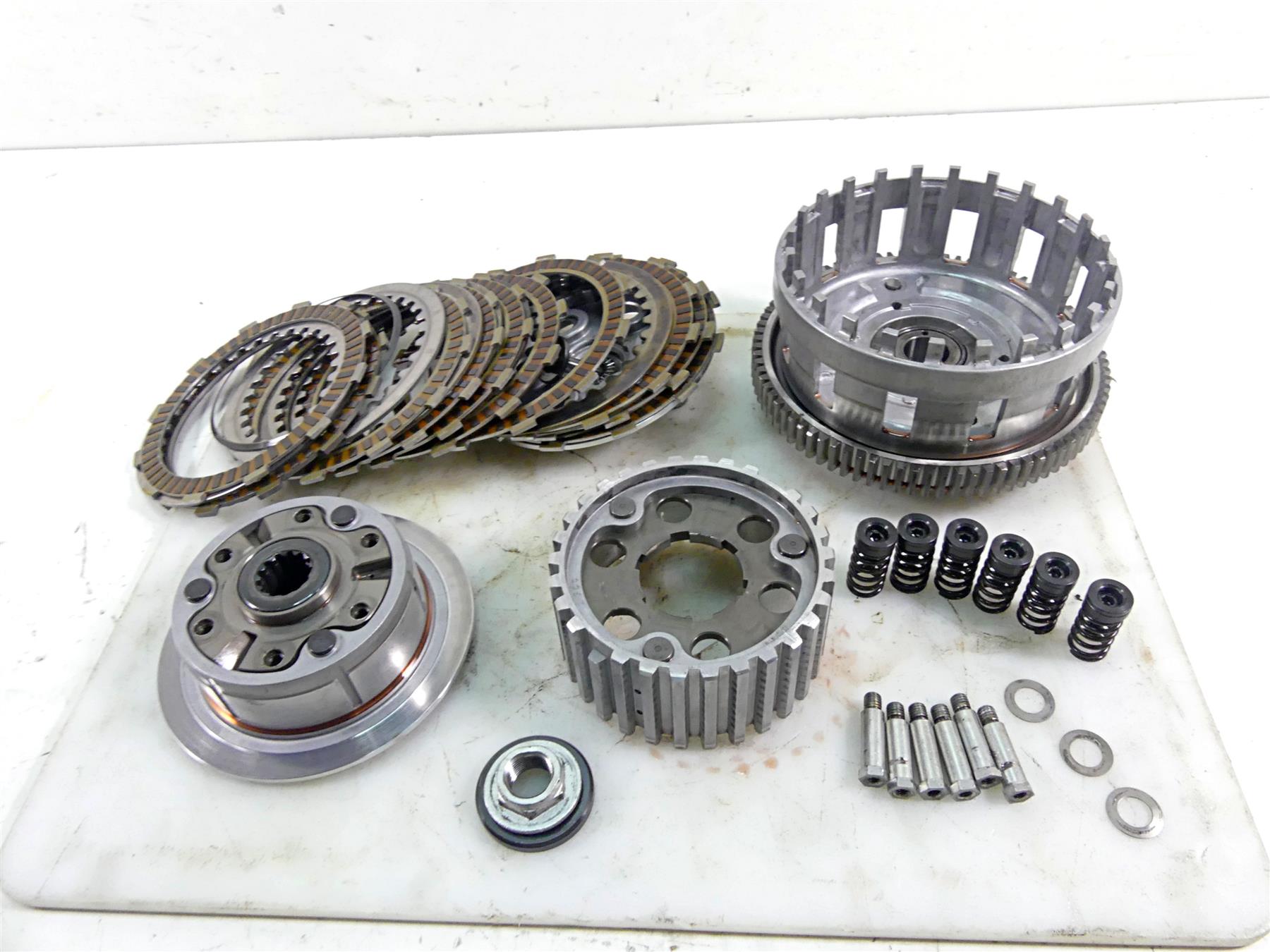 2012 Kawasaki ZX1400 ZX14R Ninja Clutch Basket Friction Disc Set