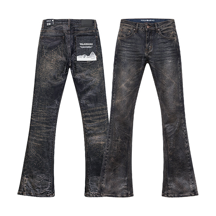 VALABASAS FAX STACKED DENIM WAXED│ヴァラバサス バラバサス