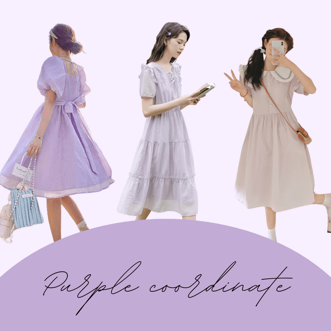 夏に着たい♡パープル/紫色系ワンピース -【公式】プリンセスガーリー