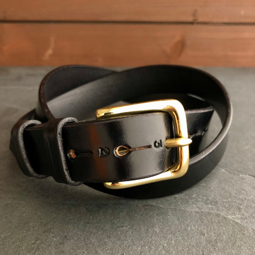 Jabez Cliff｜ジャベツクリフ｜Stirrup Belt｜2.8cm幅｜Black