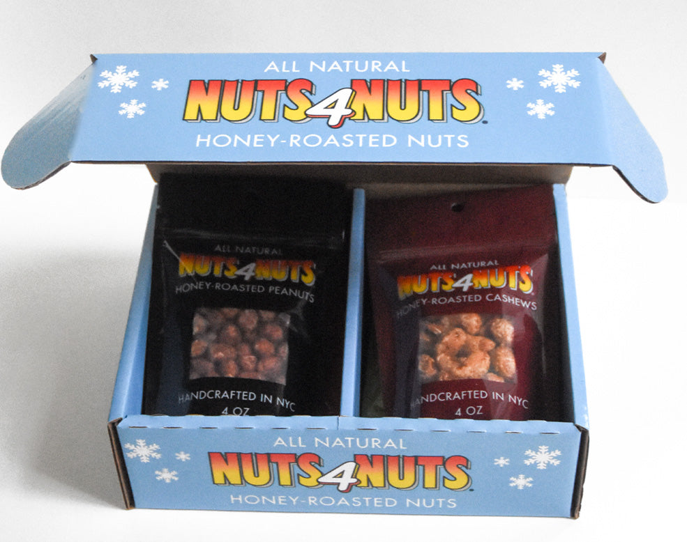Nuts4Nuts 4 Pack Gift Box Sampler – Nuts 4 Nuts