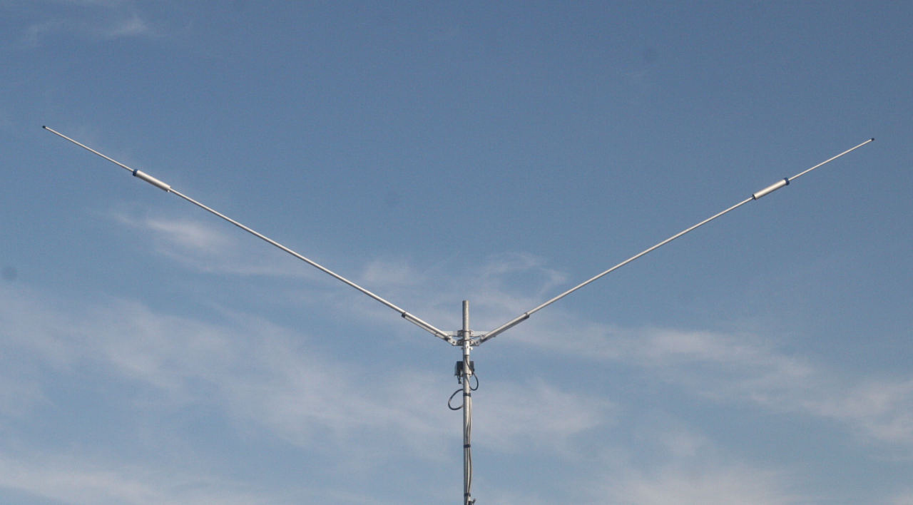 14/21/28MHzV型ﾀﾞｲﾎﾟｰﾙｱﾝﾃﾅ 120°専用