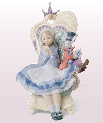 リヤドロ（LLADRO）No.8350『アリス・イン・ワンダーランド』プリ