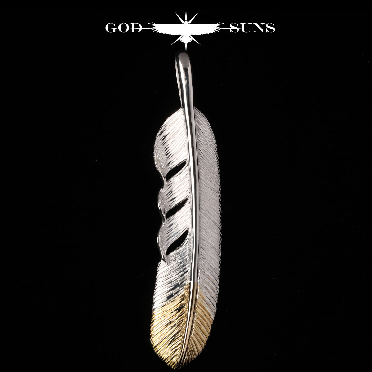 特大先金フェザー（左向き)74mmタイプ – GOD SUNS