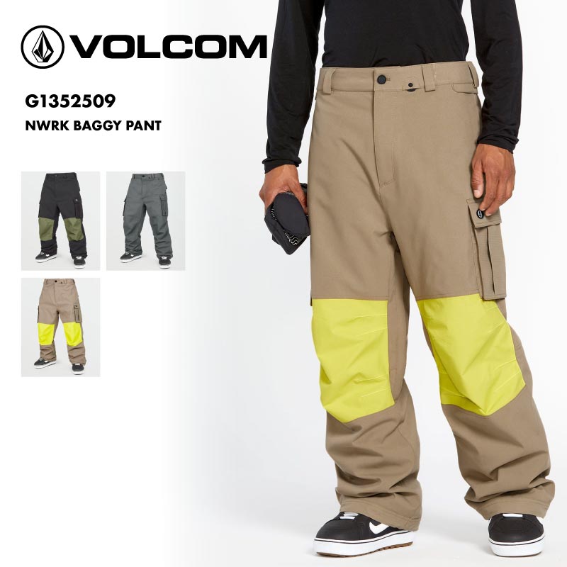 VOLCOM/ボルコム メンズ スノーウェア パンツ NWRK BAGGY PANT 2025