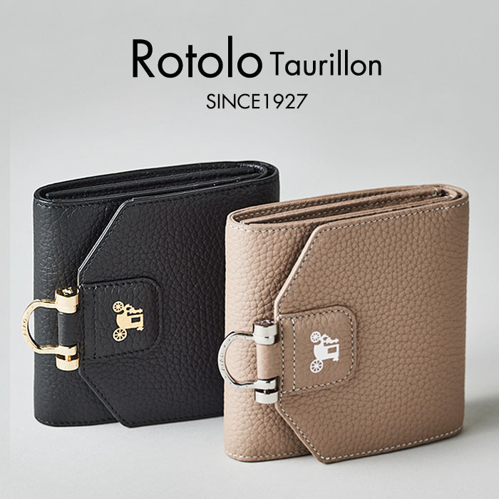 大容量の二つ折り｜フランスレザーのハイエンドなロトロ・トリヨン