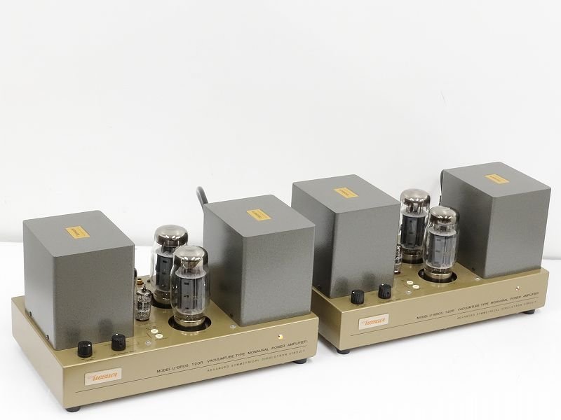 UESUGI U・BROS-120R 真空管 モノラルパワーアンプペア ウエスギ 上杉