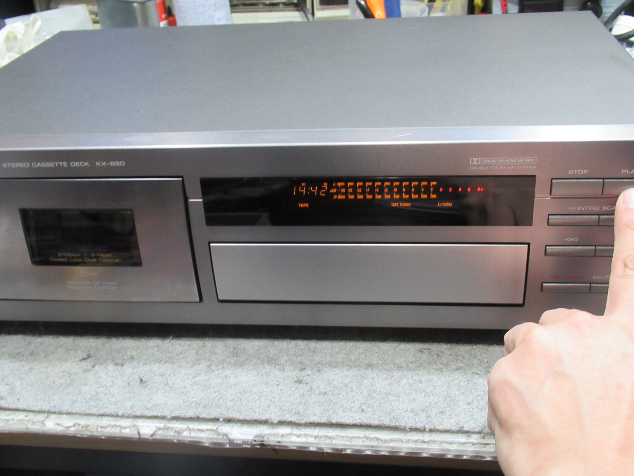 YAMAHA KX-690 キャプスタンモーター不良 – Audiolife － Enjoy your