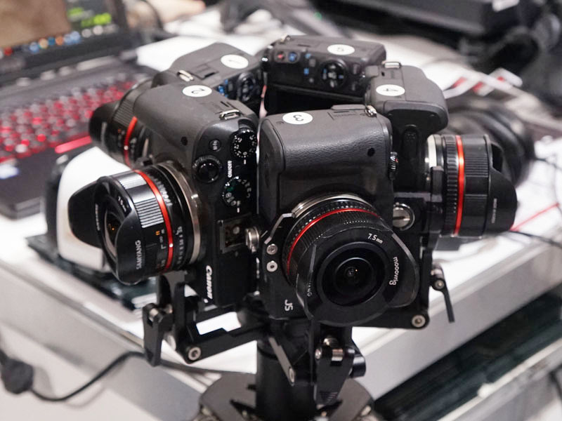 キヤノンが8K対応CINEMA EOS、パナソニックは8Kレコーダ。4K全天球映像