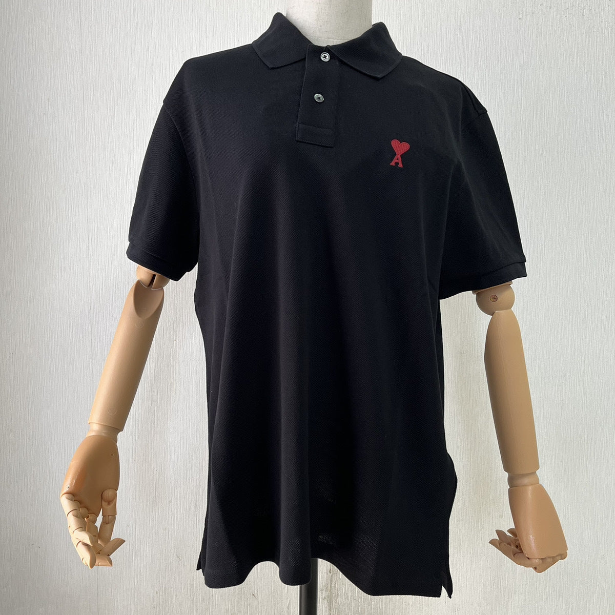 AMI PARIS アミパリス ドゥ クール ハート ポロシャツ 黒 – AZMIZ_AGAIN