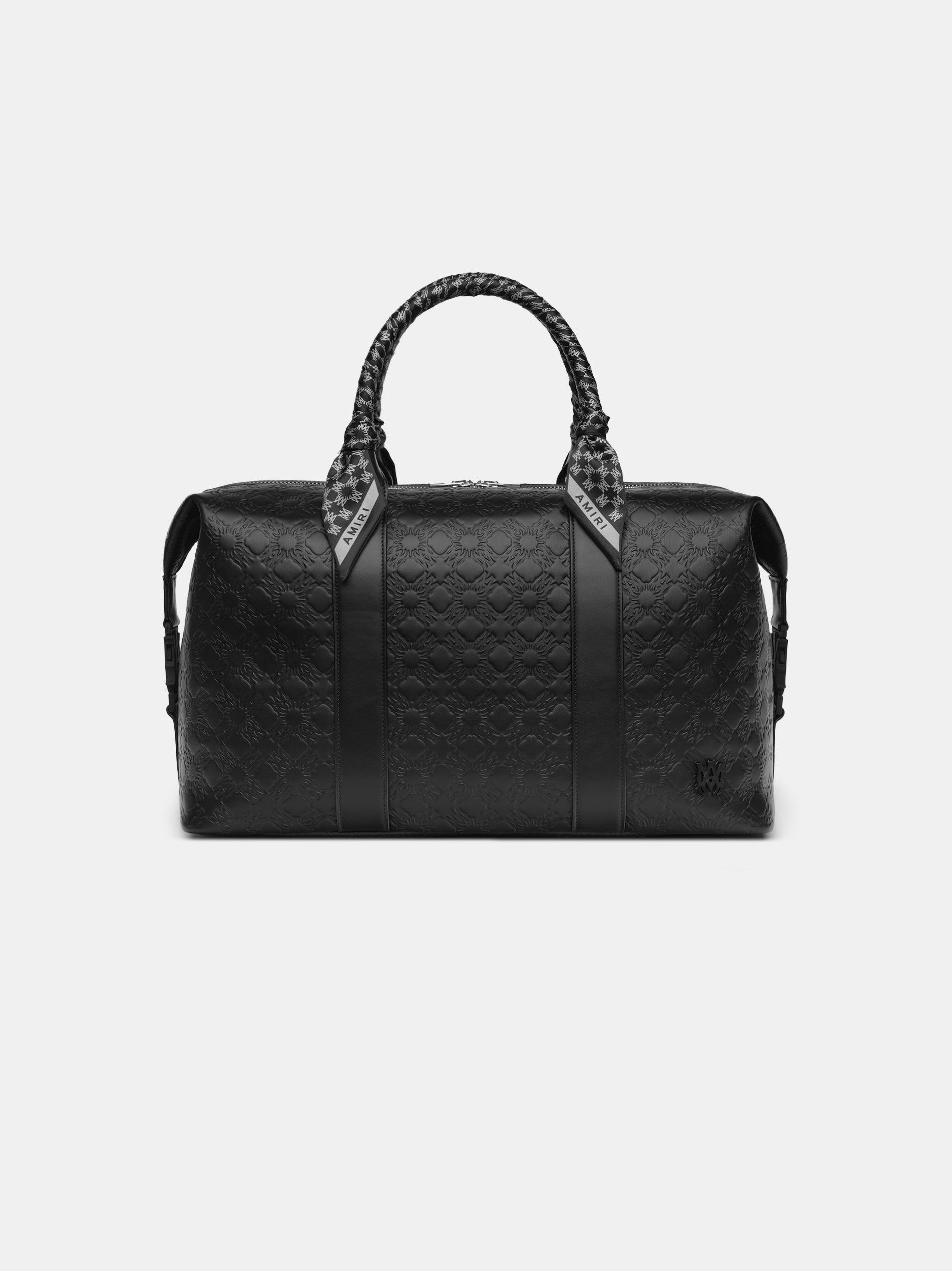 MA QUAD LEATHER DUFFLE BAG - Black | AMIRI