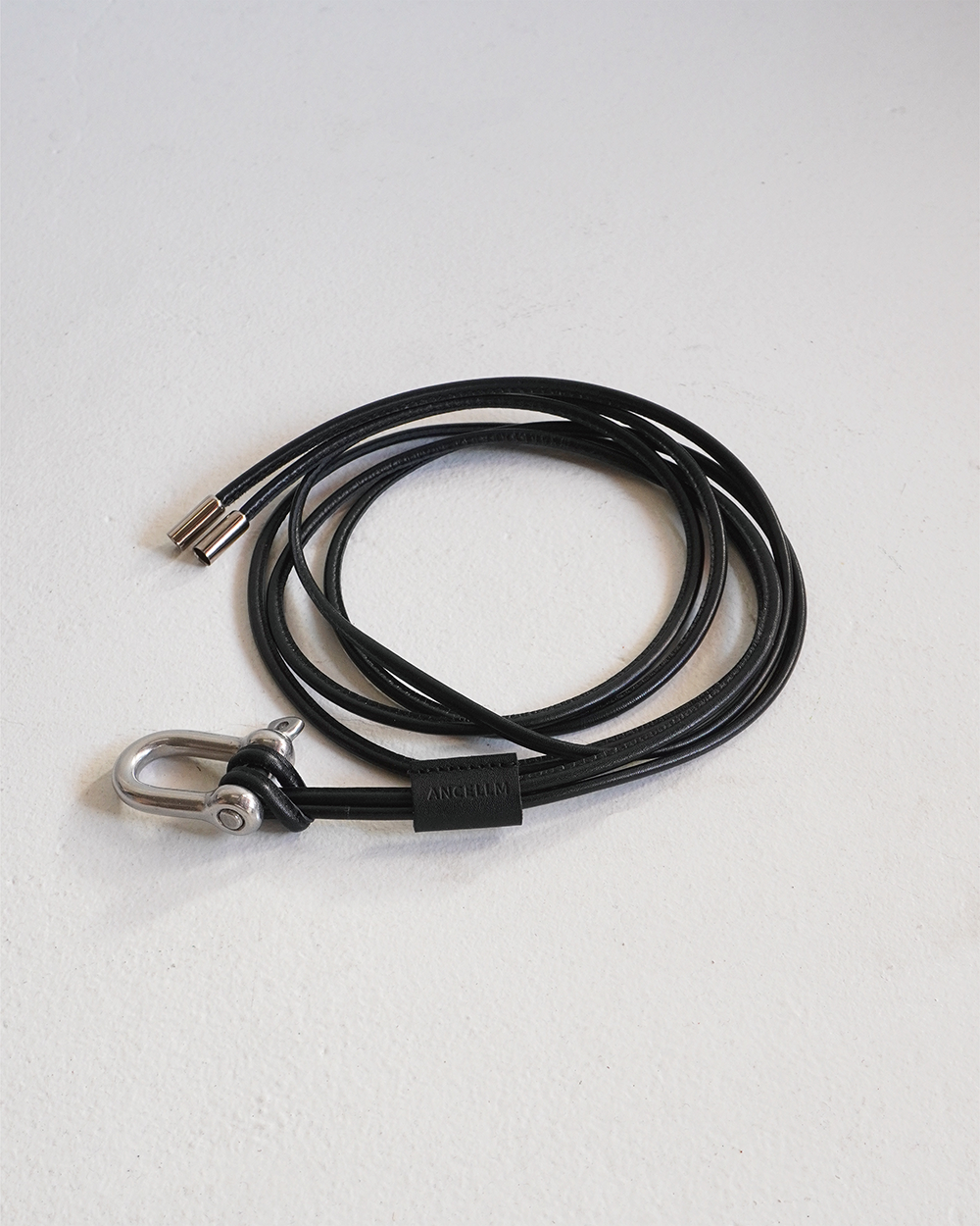 Ancellm レザーロープベルト LEATHER ROPE BELT (BROWN) – ANCELLM