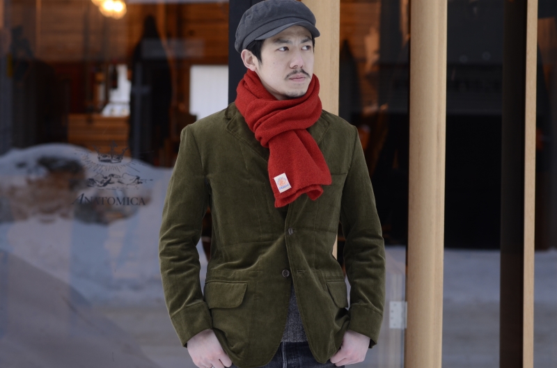 Andersons / SHETLAND WOOL MUFFLER | ANATOMICA SAPPORO アナトミカ札幌
