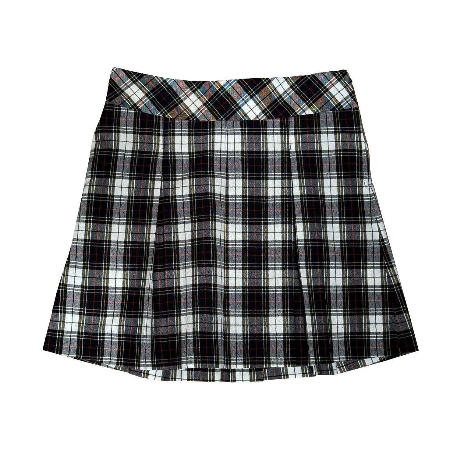 St. Mary Basha Kick Pleat Plaid Skirt (4th-8th Only)