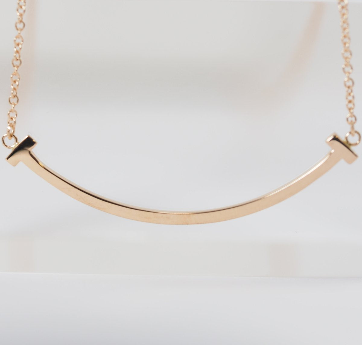 Tiffany＆Co. ティファニー Tスマイル スモール ペンダント 750 K18