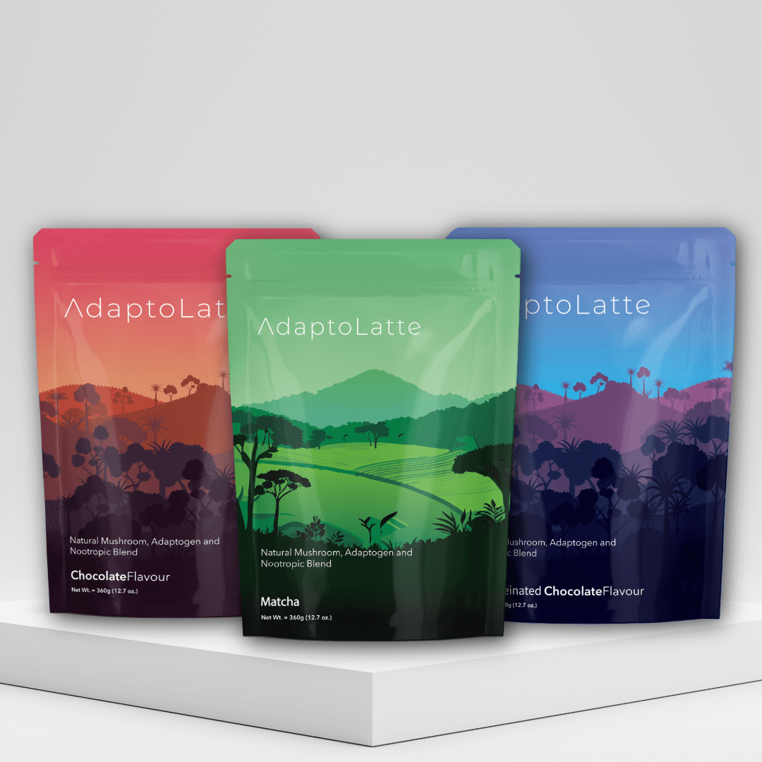 アダプトラテ抹茶+オリジナル+デカフェ トリプル購入 – AdaptoLatte JP