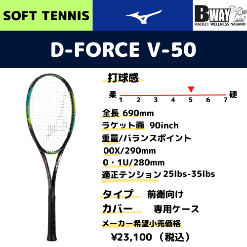 MIZUNO D-FORCE V50（D-フォース V50） – BWAY長野WEB SHOP