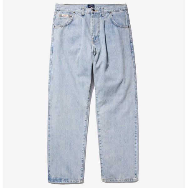 Noah Clothing Pleated Denim Jeans Light Wash – Black Sheep Skate Shop