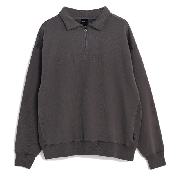 アップルバム ハーフジップ スウェット APPLEBUM Solid Color Half Zip