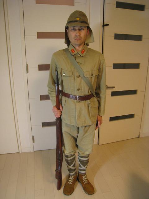 売*す様 旧日本陸軍「士官用上着（薄）制服」 中古品 売*す様 旧日本