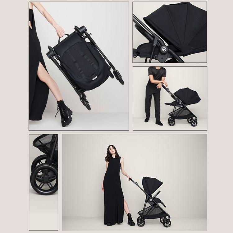 サイベックス ベビーカー melio Carbon 2024年モデル 軽量 Cybex