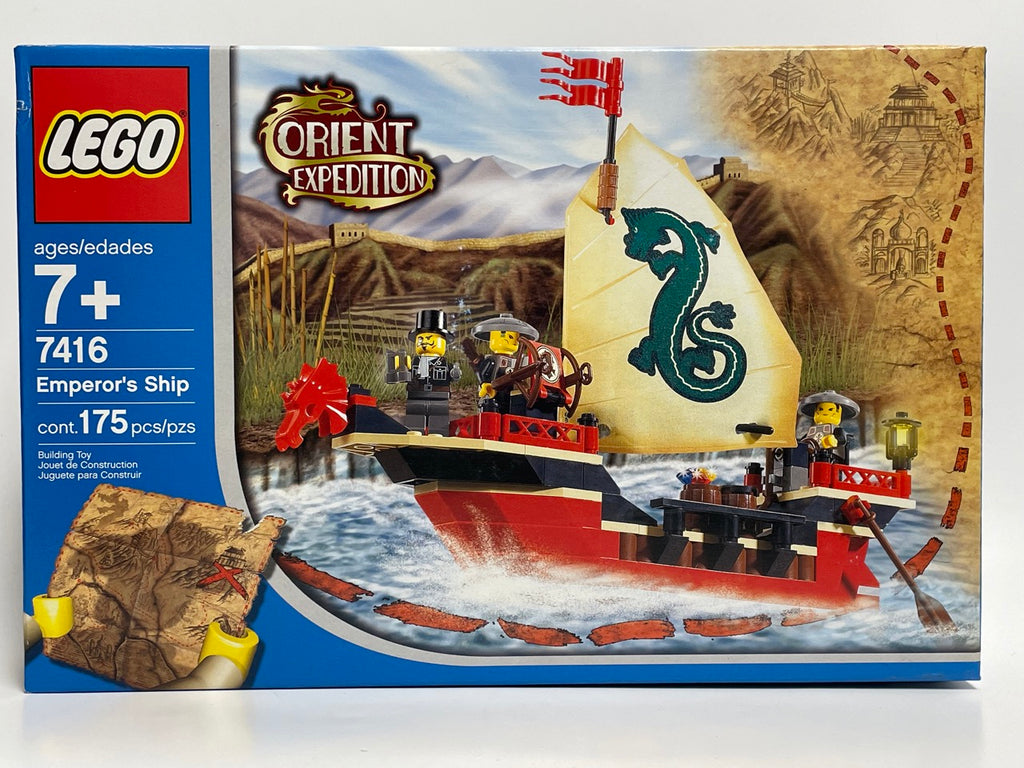 7416 Emperor's Ship, NIB, Retired – Bricks and Minifigs Huntsville AL