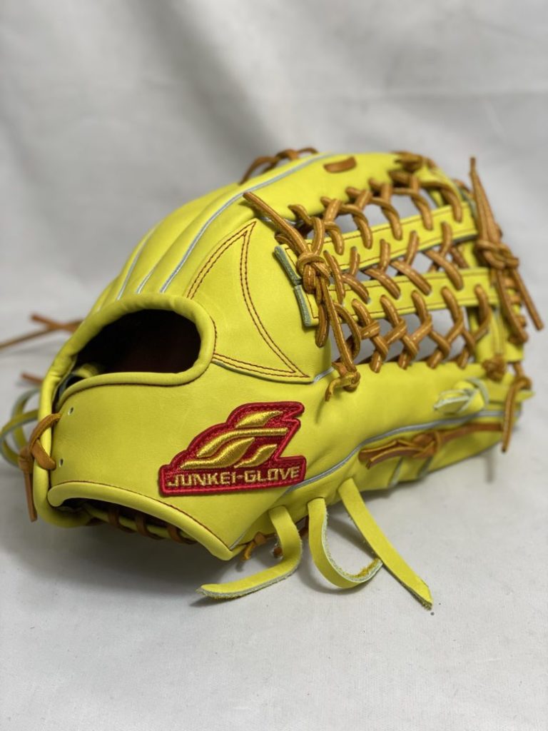 リピートオーダー】ジュンケイグラブ史上：一番開く外野手用グラブ705