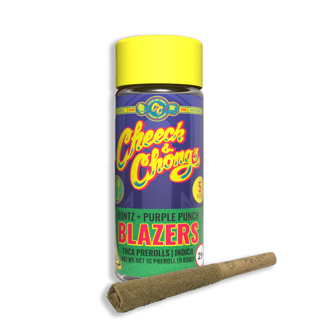 Blazers Runtz + Purple Punch Mini THCa Prerolls (5-pack, 3.75 g TW
