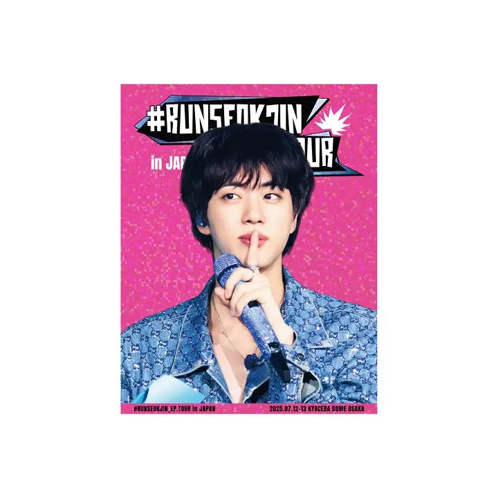 JIN #RUNSEOKJIN_EP.TOUR in Japan Blu-Ray + Weverse Shop Benefit