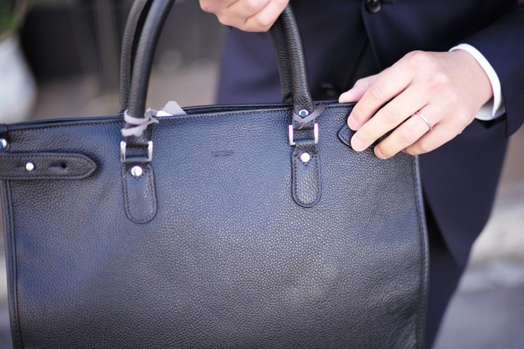 ビジネス】超名門 TUSTING / タスティング ブリーフケース BLACK