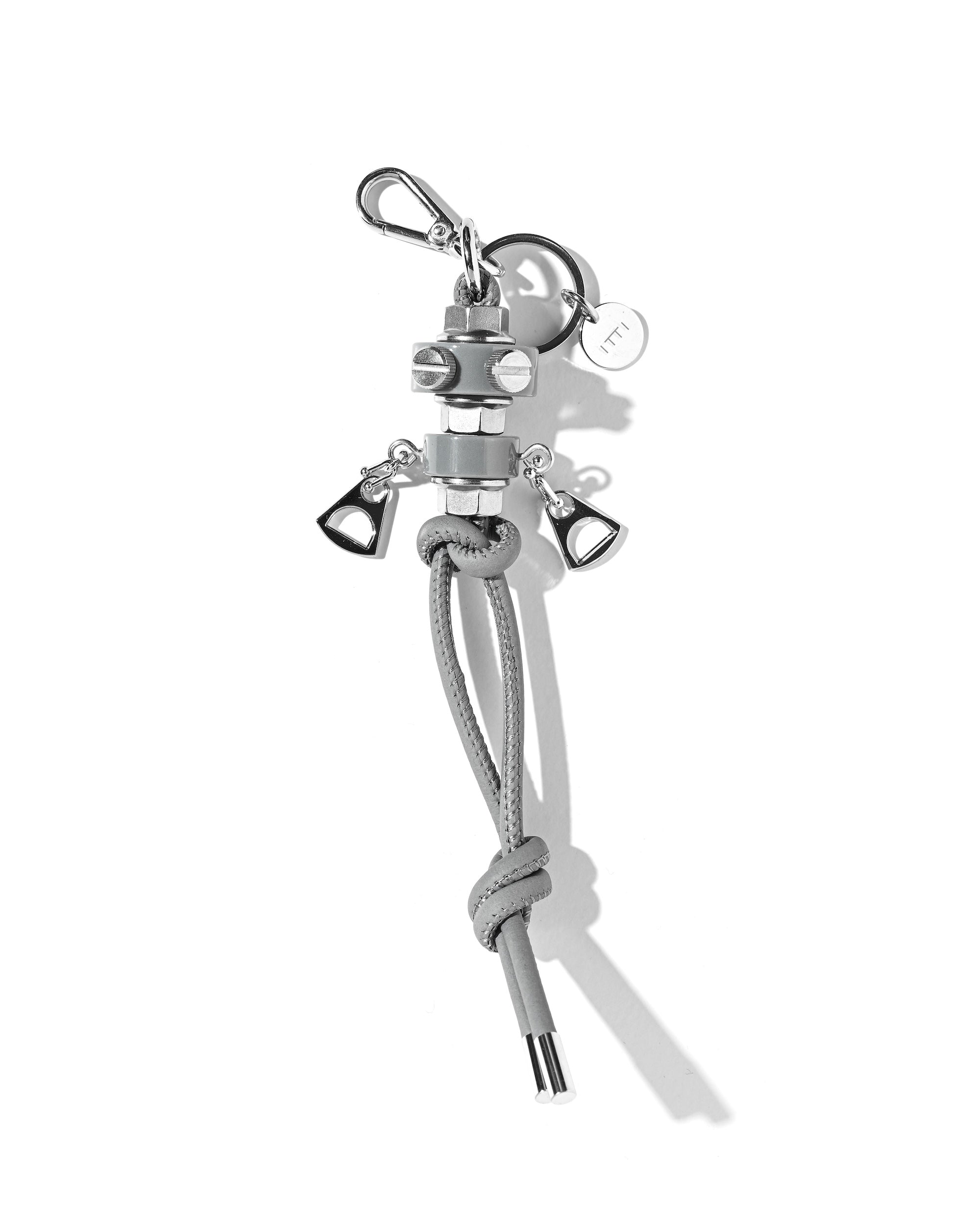 EX.】CRISTY ROBOT KNOT CHARM BY ITTI (GRAY)