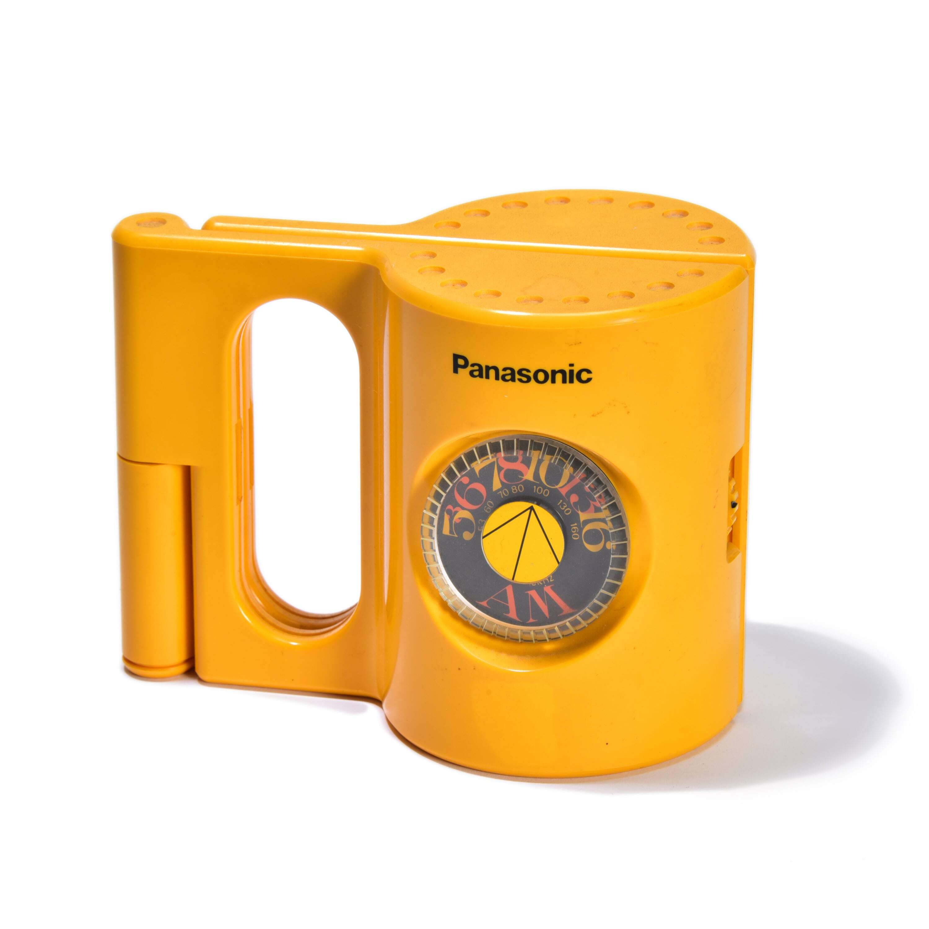 ジャンクPanasonic R-72 パナペット・クルン AMラジオ イエロー☆ R-72