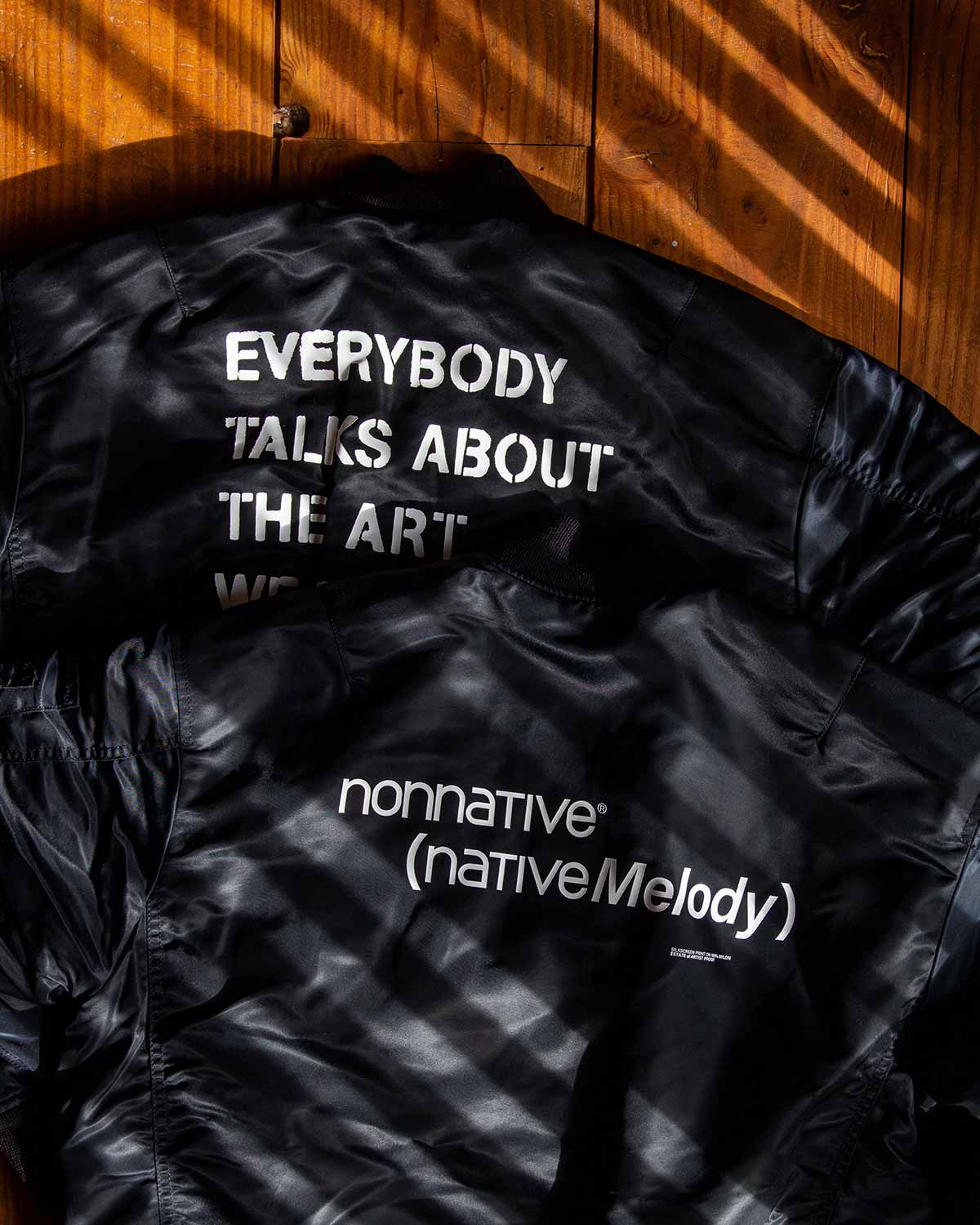 ARTIST PROOF / FRGMT × nonnativeのMA-1 – COVERCHORD