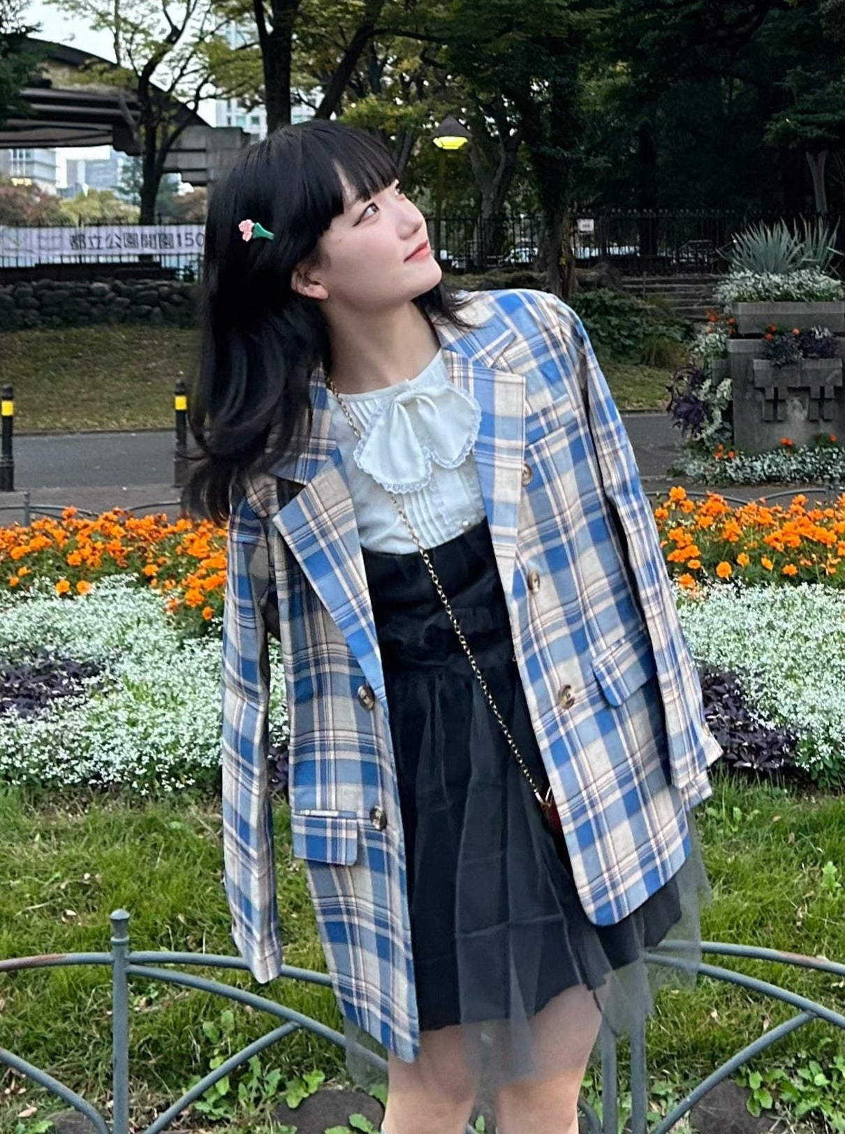 ブルーチェックダブルジャケット DPA43231 – CRAMMY