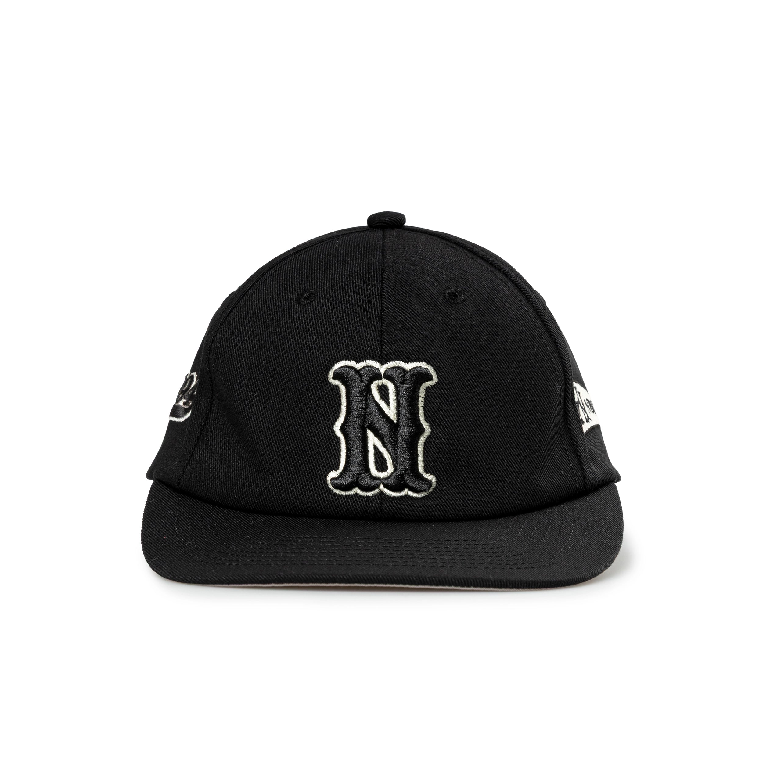 Neighborhood Baseball Cap | Black White