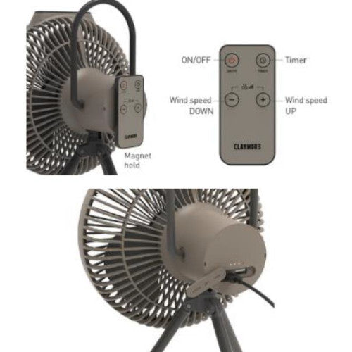 prism（プリズム） CLAYMORE（クレイモア） FAN V1040 充電式扇風機