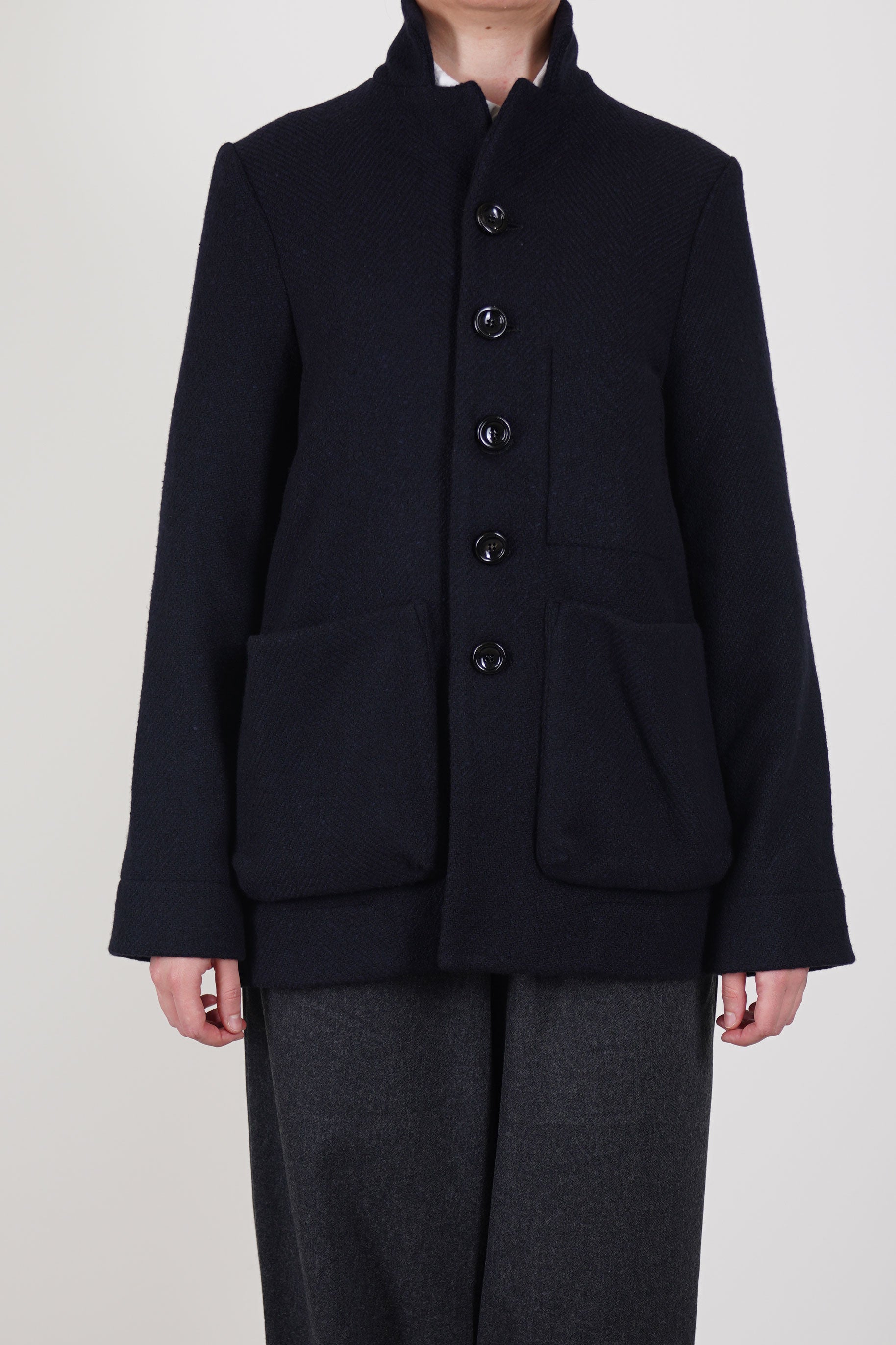 toogood photographer jacket wool cashmere ink | carrousel the store