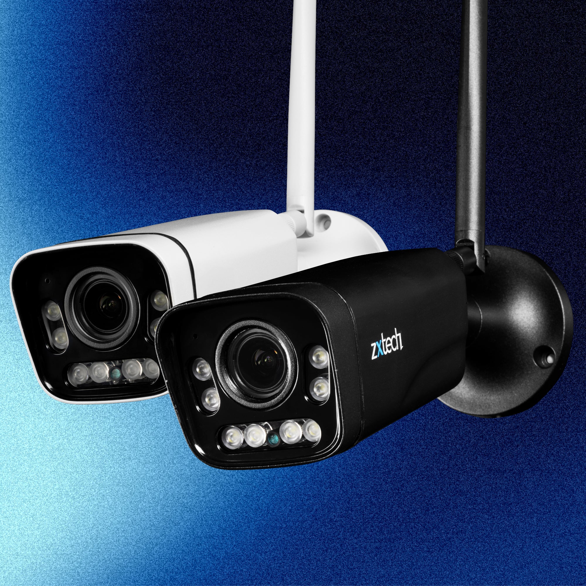 Zxtech 4K Wireless Auto‑Zoom Camera – 5× Zoom, Colour Night Vision