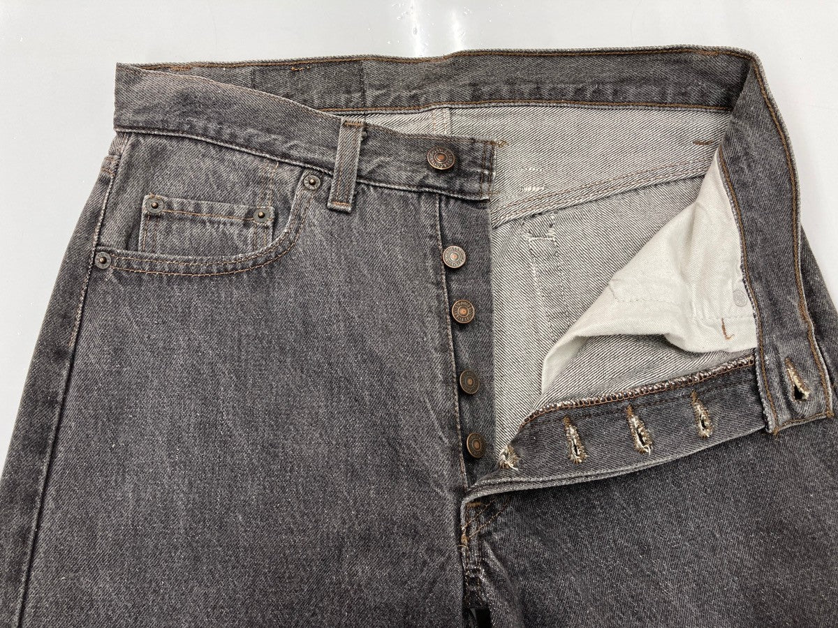 リーバイス Levi's 90s 90年代 501 先染め BLACK USA製 ジーパン