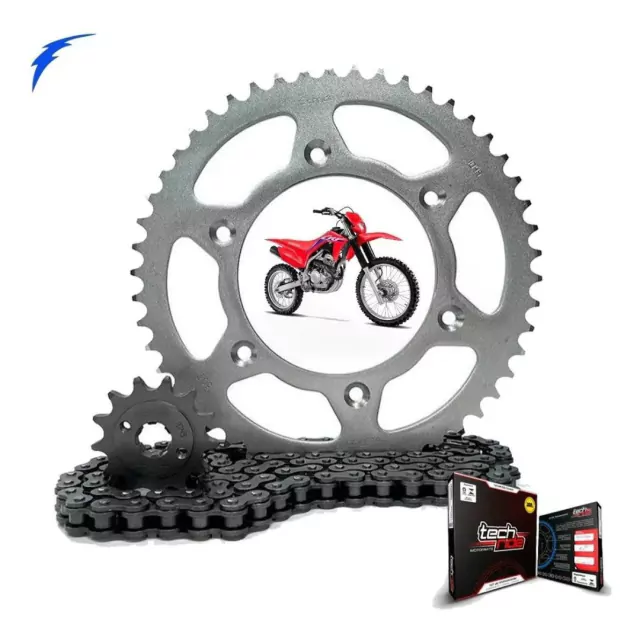 KIT RELAÇÃO TECH RIDE CRF 250F ORIGINAL 13X50