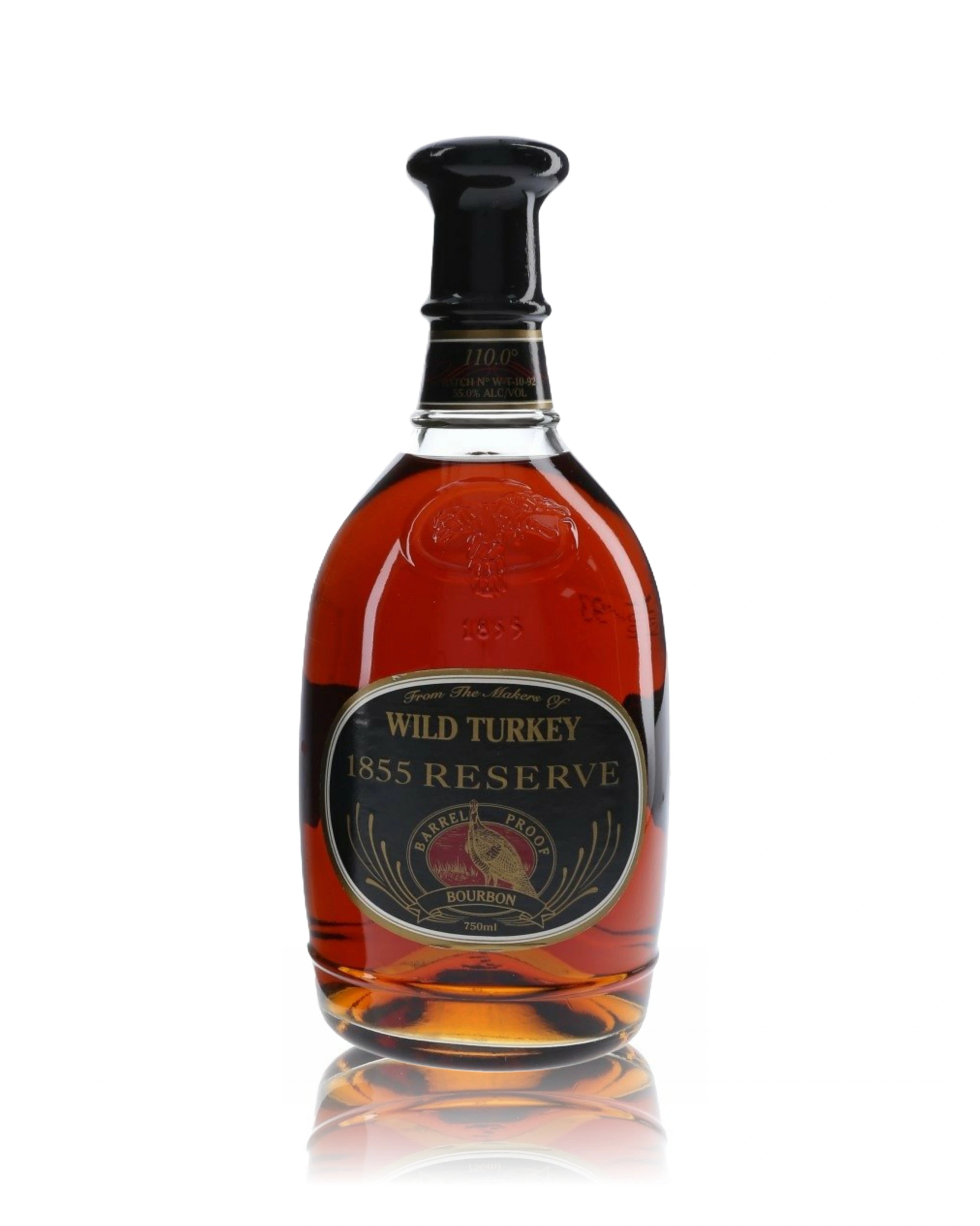 Wild Turkey 1855 Reserve Barrel Proof Bourbon Whiskey 750ml – El