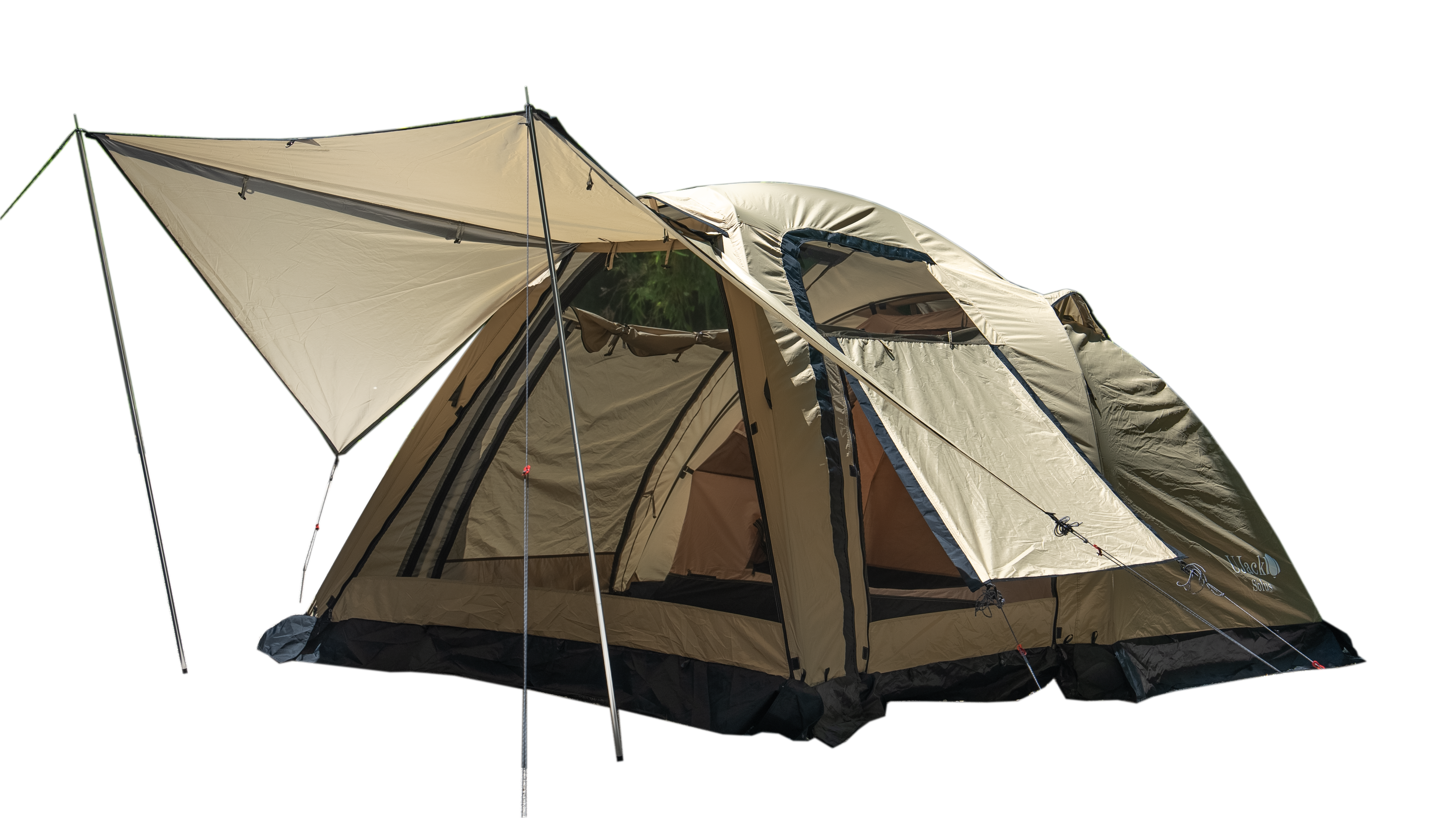 2ルームソロテント SOLUSシリーズ 尾上祐一郎コラボモデル 2ndロット