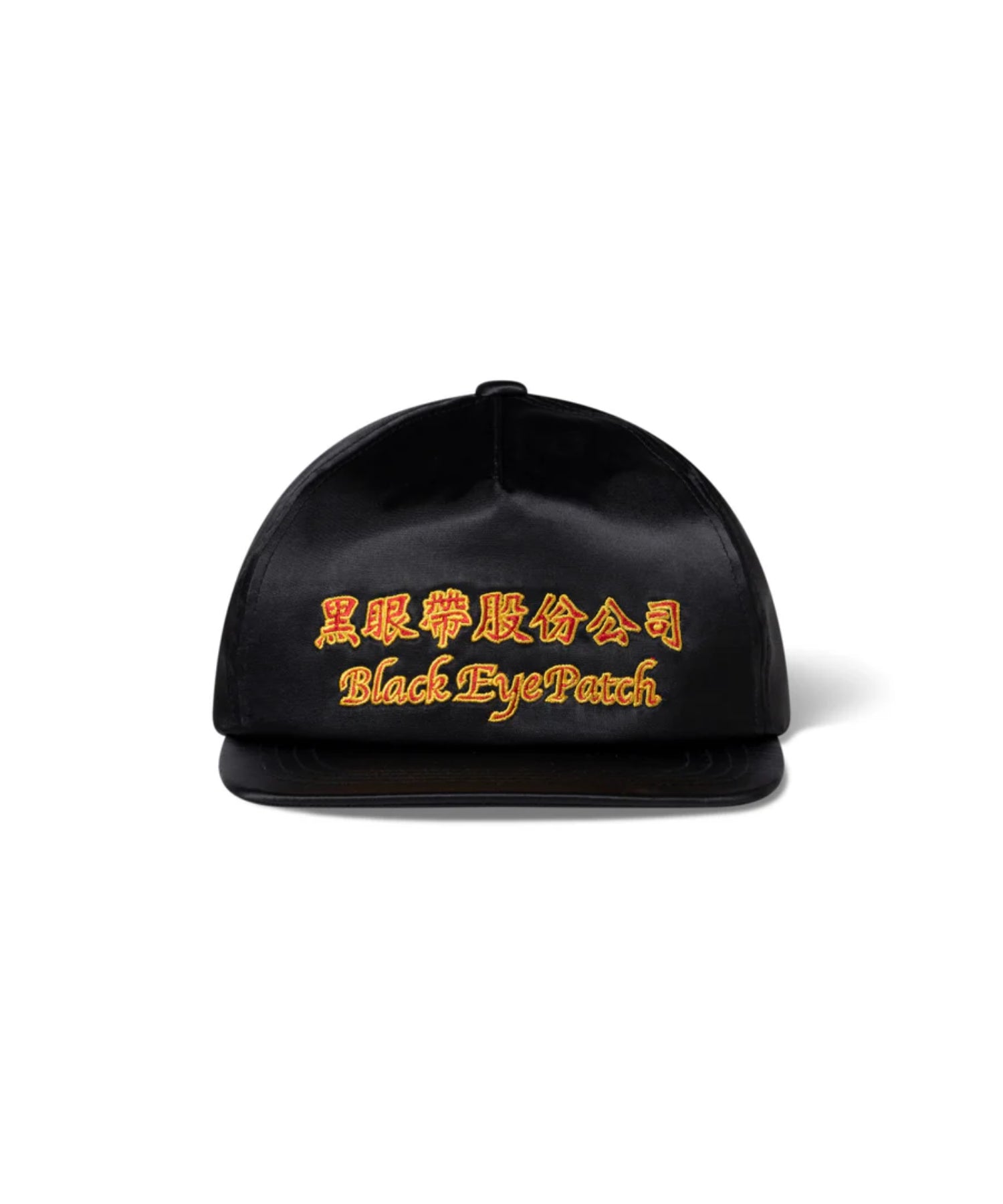 CHINATOWN STORE SATIN CAP - Black Eye Patch (ブラックアイパッチ