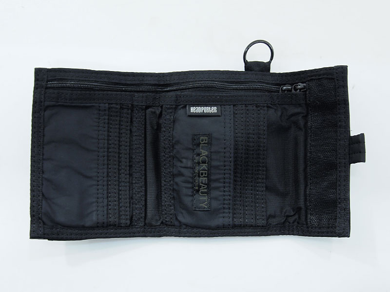 HEAD PORTER BLACK BEAUTY 'WALLET'二つ折り ウォレット 財布 ヘッド
