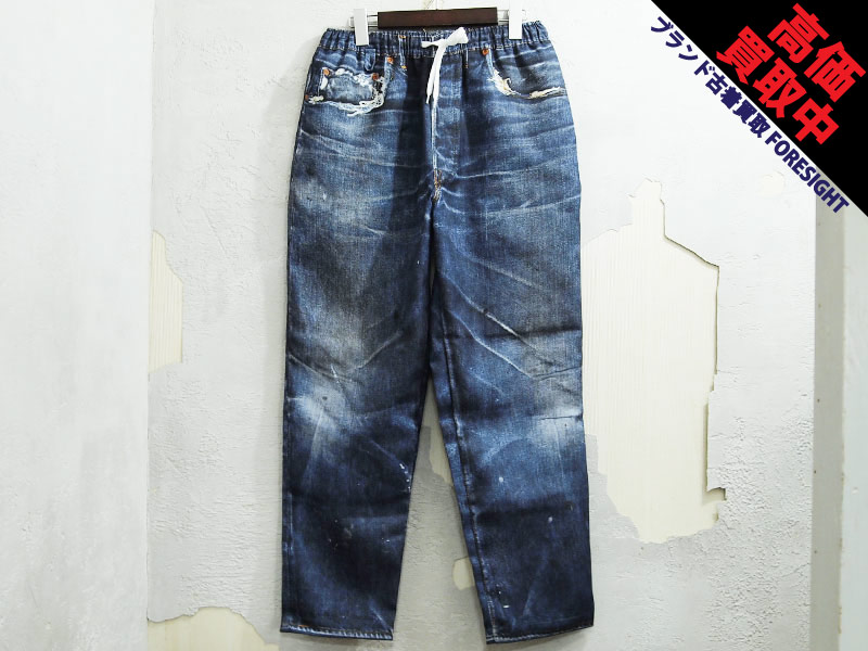 US 三軒茶屋 'Fake Vintage Denim Easy Pants Type-47'フェイク