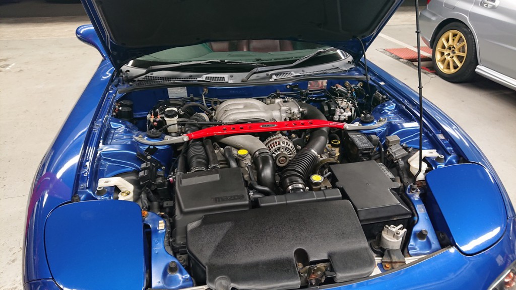 GTNET尾張店 マツダ RX－7 FD3S クラッチペダルが戻ってこない