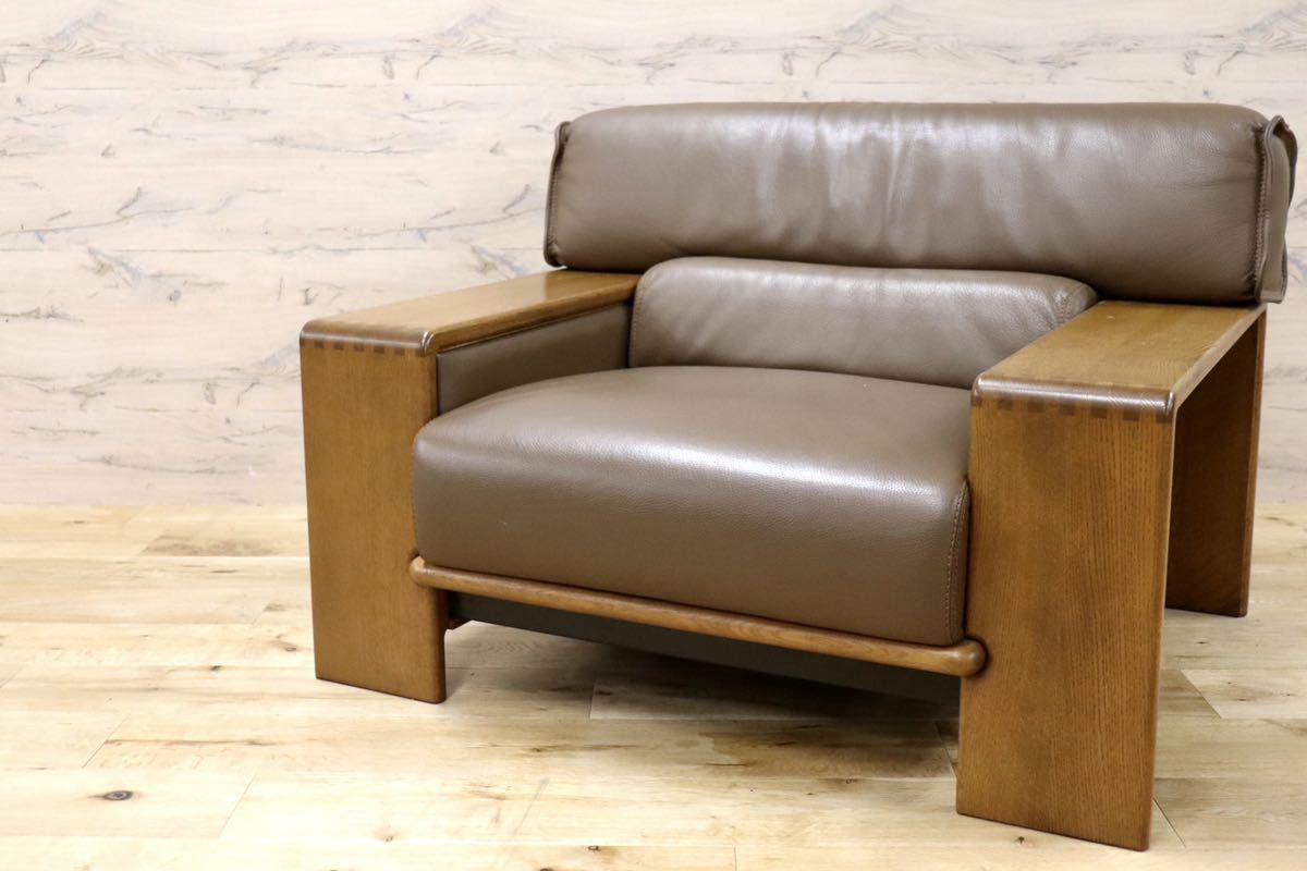 カンディハウス フローレンス 2人掛けソファ 美品 カンディハウス