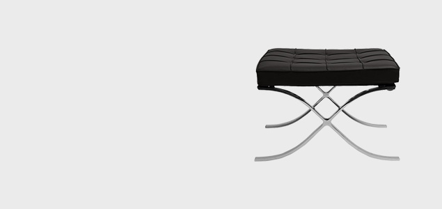 バルセロナスツール Barcelona Chair / Knoll ノル / ミース・ファン